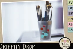 Drippity Drop Vectors & Cut Files