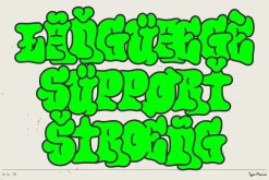Drip TM – Bubble Graffiti Font