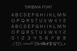 Drooma - Thin Sans Font