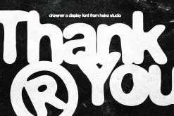 Drowner - Display Font
