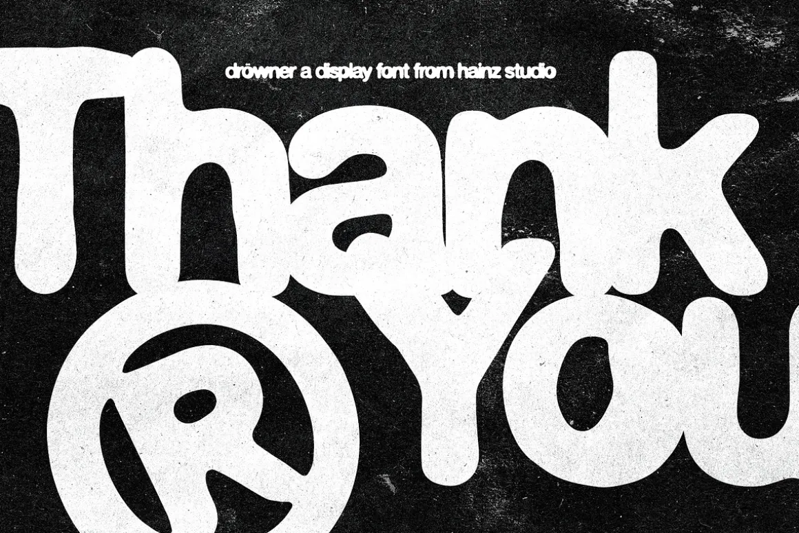 Drowner - Display Font