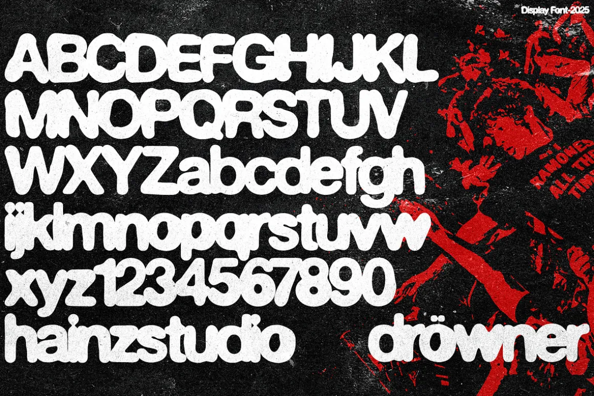 Drowner - Display Font