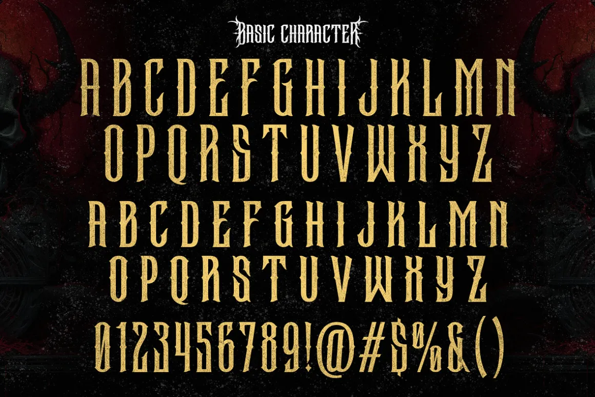 Drughard Typeface