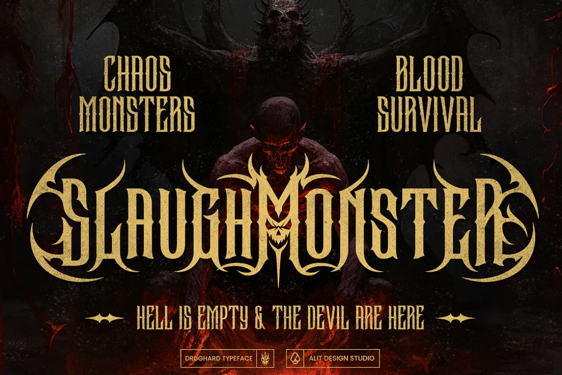 Drughard Typeface