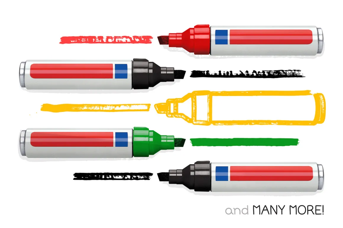 Dry Marker Brushes BUNDLE!