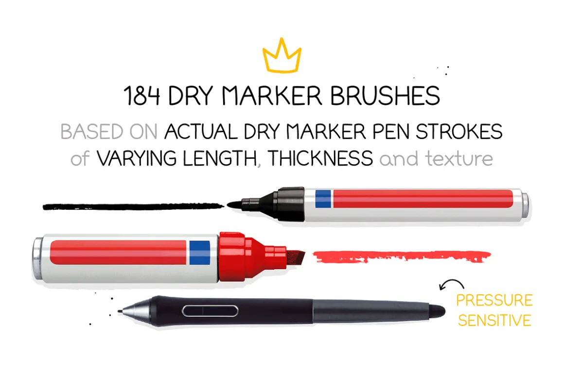 Dry Marker Brushes BUNDLE!