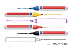 Dry Marker Brushes BUNDLE!