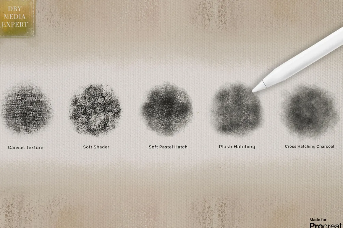 Dry Media Expert for Procreate