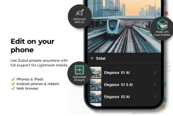 20 Dubai Lightroom Presets LUTs