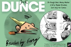 25+ DUNCE Comic Procreate Brushes