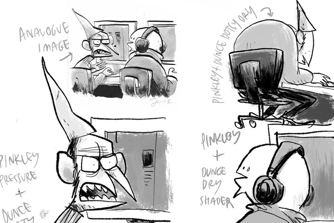 25+ DUNCE Comic Procreate Brushes
