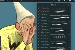 25+ DUNCE Comic Procreate Brushes