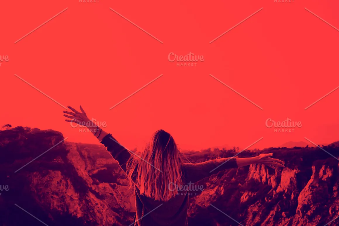 Duotone effect - Photoshop effect