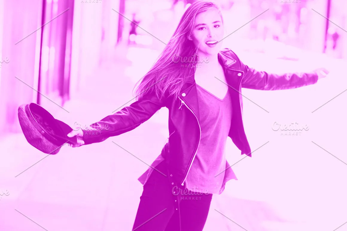 Duotone effect - Photoshop effect