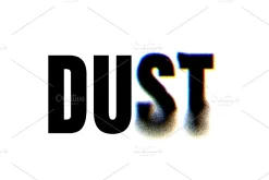 Dust Text Effect