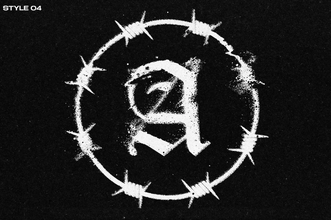 Dust Distortion Text & Logo Effect