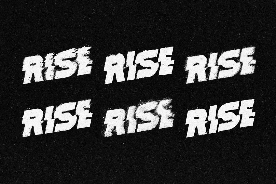 Dust Distortion Text & Logo Effect