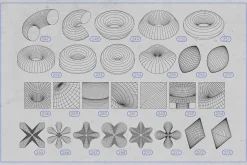 3D Wireframe Shapes | set 5