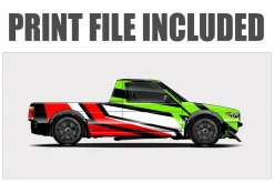 Dynamic Car Wrap Design