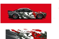 Dynamic Car Wrap Design