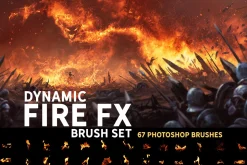 Dynamic Fire FX brush set