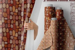 Earthen Tribal Motif Patterns
