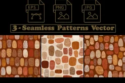 Earthen Tribal Motif Patterns