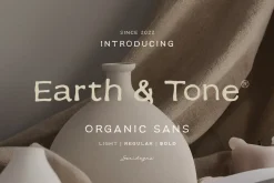 Earth Tone - Organic Sans Family