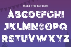 Easter Silhouette Font
