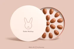 Easter Chocolate Package Mockup