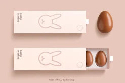 Easter Chocolate Package Mockup
