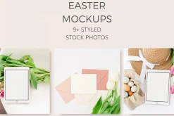 Easter Mockups (9+ Styled Images)