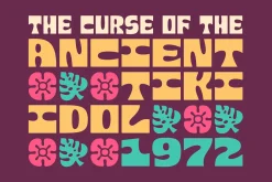 Easy Coast — Wood block font