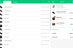 EasyPOS Touch Retails UI Graphic