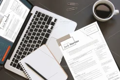 Easy-to-Edit Resume: Interior Design