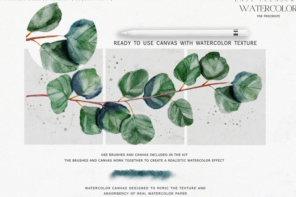 Easy Watercolor Studio for Procreate