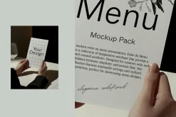 Eclat du Menu 01 : Menu for One