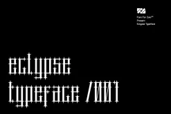 Eclypse Typeface