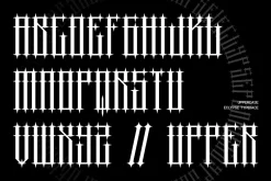 Eclypse Typeface