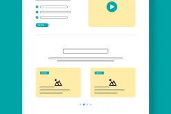 eCommerce Wireframe Landing Page