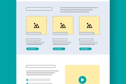 eCommerce Wireframe Landing Page