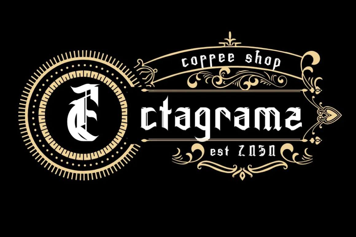 Ectagramz - Modern Blackletter Font
