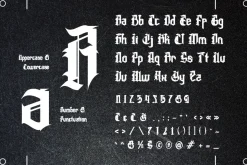 Ectagramz - Modern Blackletter Font