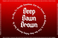 Ectagramz - Modern Blackletter Font