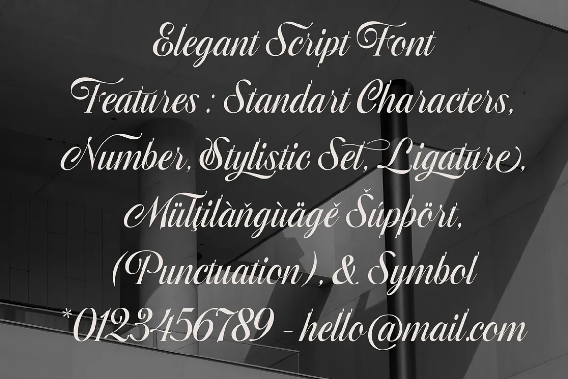 ED Dodgeland - Script Font