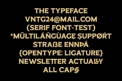 ED Pinehouse Vintage Serif