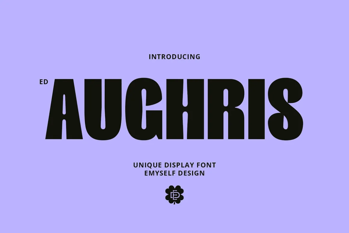 ED Aughris - Display Sans font