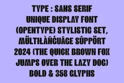 ED Aughris - Display Sans font