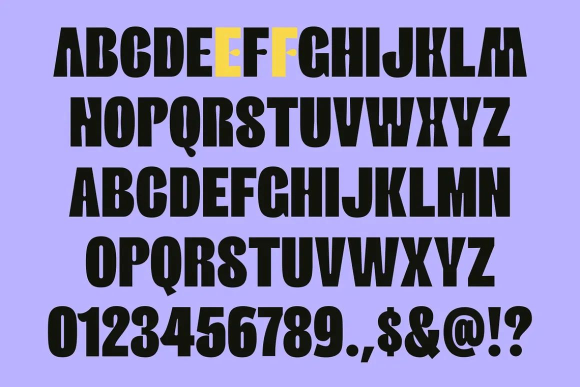 ED Aughris - Display Sans font