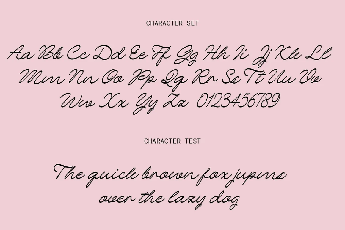 ED Blainville - Handwritten Script
